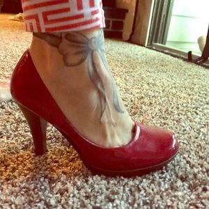 Smooth Red heels